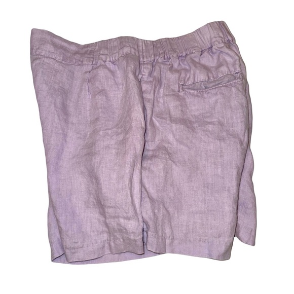 Michael Stars Linen Paperboy Pull on Shorts Size Small - Picture 2 of 4